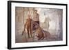 Italy, Naples, Naples Museum, from Pompeii, House of Jason (IX 5, 18), Heracles and Centaur-Samuel Magal-Framed Photographic Print