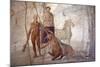 Italy, Naples, Naples Museum, from Pompeii, House of Jason (IX 5, 18), Heracles and Centaur-Samuel Magal-Mounted Photographic Print
