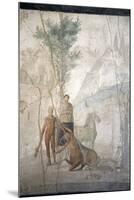 Italy, Naples, Naples Museum, from Pompeii, House of Jason (IX 5, 18), Heracles and Centaur-Samuel Magal-Mounted Premium Photographic Print