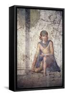 Italy, Naples, Naples Museum, from Pompeii, House of Jason (IX 5, 18), Medea-Samuel Magal-Framed Stretched Canvas
