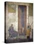 Italy, Naples, Naples Museum, from Pompeii, House of Jason (IX 5, 18), Paris and Elena-Samuel Magal-Stretched Canvas