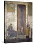 Italy, Naples, Naples Museum, from Pompeii, House of Jason (IX 5, 18), Paris and Elena-Samuel Magal-Stretched Canvas