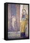 Italy, Naples, Naples Museum, from Pompeii, House of Jason (IX 5, 18), Paris and Elena-Samuel Magal-Framed Stretched Canvas