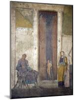 Italy, Naples, Naples Museum, from Pompeii, House of Jason (IX 5, 18), Paris and Elena-Samuel Magal-Mounted Photographic Print