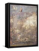 Italy, Naples, Naples Museum, from Pompeii, House of M.Fabius Secundus (V 4,13), Origins of Rome-Samuel Magal-Framed Stretched Canvas