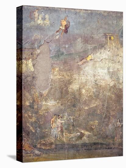 Italy, Naples, Naples Museum, from Pompeii, House of M.Fabius Secundus (V 4,13), Origins of Rome-Samuel Magal-Stretched Canvas