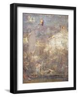 Italy, Naples, Naples Museum, from Pompeii, House of M.Fabius Secundus (V 4,13), Origins of Rome-Samuel Magal-Framed Photographic Print