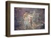 Italy, Naples, Naples Museum, from Pompeii, House of M.Fabius Secundus (V 4,13), Origins of Rome-Samuel Magal-Framed Photographic Print