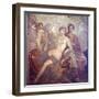 Italy, Naples, Naples Museum, from Pompeii, House of Mars an Venus (VII, 9, 47), Mars and  Venus-Samuel Magal-Framed Premium Photographic Print