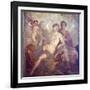 Italy, Naples, Naples Museum, from Pompeii, House of Mars an Venus (VII, 9, 47), Mars and  Venus-Samuel Magal-Framed Photographic Print