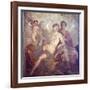 Italy, Naples, Naples Museum, from Pompeii, House of Mars an Venus (VII, 9, 47), Mars and  Venus-Samuel Magal-Framed Photographic Print