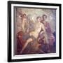 Italy, Naples, Naples Museum, from Pompeii, House of Mars an Venus (VII, 9, 47), Mars and  Venus-Samuel Magal-Framed Photographic Print