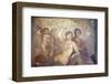 Italy, Naples, Naples Museum, from Pompeii, House of Mars an Venus (VII, 9, 47), Mars and  Venus-Samuel Magal-Framed Photographic Print