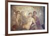 Italy, Naples, Naples Museum, from Pompeii, House of Mars an Venus (VII, 9, 47), Mars and  Venus-Samuel Magal-Framed Photographic Print