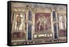 Italy, Naples, Naples Museum, from Pompeii, House of Meleager, Stucco Policromo (Polychrome)-Samuel Magal-Framed Stretched Canvas