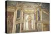 Italy, Naples, Naples Museum, from Pompeii, House of Meleager, Stucco Policromo (Polychrome)-Samuel Magal-Stretched Canvas