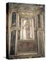 Italy, Naples, Naples Museum, from Pompeii, House of Meleager, Stucco Policromo (Polychrome)-Samuel Magal-Stretched Canvas