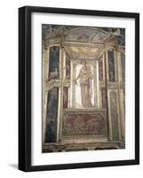 Italy, Naples, Naples Museum, from Pompeii, House of Meleager, Stucco Policromo (Polychrome)-Samuel Magal-Framed Photographic Print