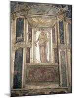 Italy, Naples, Naples Museum, from Pompeii, House of Meleager, Stucco Policromo (Polychrome)-Samuel Magal-Mounted Photographic Print
