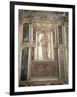 Italy, Naples, Naples Museum, from Pompeii, House of Meleager, Stucco Policromo (Polychrome)-Samuel Magal-Framed Photographic Print