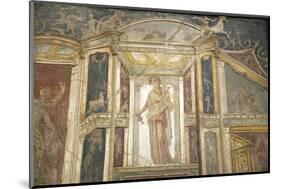 Italy, Naples, Naples Museum, from Pompeii, House of Meleager, Stucco Policromo (Polychrome)-Samuel Magal-Mounted Photographic Print