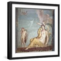 Italy, Naples, Naples Museum, from Pompeii, House of Meleager (VI 9, 2.13), Abandoned Ariadne-Samuel Magal-Framed Photographic Print