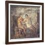 Italy, Naples, Naples Museum, from Pompeii, House of Meleager (VI 9, 2.13), Ares and Aphrodite-Samuel Magal-Framed Photographic Print