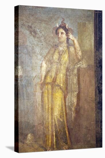 Italy, Naples, Naples Museum, from Pompeii, House of Meleager (VI 9, 2.13), Dido Abandoned-Samuel Magal-Stretched Canvas