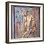 Italy, Naples, Naples Museum, from Pompeii, House of Meleager (VI 9, 2.13), Emafrodito and Panisco-Samuel Magal-Framed Photographic Print