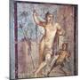 Italy, Naples, Naples Museum, from Pompeii, House of Meleager (VI 9, 2.13), Emafrodito and Panisco-Samuel Magal-Mounted Photographic Print