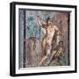 Italy, Naples, Naples Museum, from Pompeii, House of Meleager (VI 9, 2.13), Emafrodito and Panisco-Samuel Magal-Framed Photographic Print