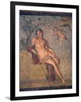 Italy, Naples, Naples Museum, from Pompeii, House of Meleager (VI 9, 2.13), Ganymede-Samuel Magal-Framed Photographic Print