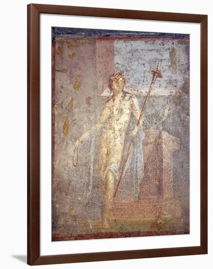 Italy, Naples, Naples Museum, from Pompeii, House of Meleager (VI 9, 2.13), Imeneo-Samuel Magal-Framed Photographic Print