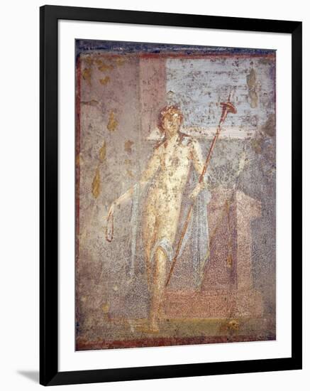 Italy, Naples, Naples Museum, from Pompeii, House of Meleager (VI 9, 2.13), Imeneo-Samuel Magal-Framed Photographic Print