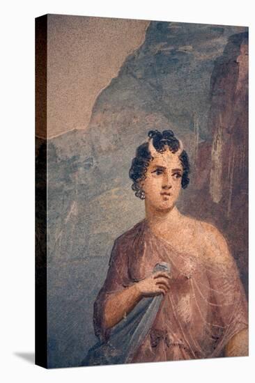 Italy, Naples, Naples Museum, from Pompeii, House of Meleager (VI 9), Io and Argo-Samuel Magal-Stretched Canvas