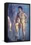 Italy, Naples, Naples Museum, from Pompeii, House of Meleager (VI 9), Io and Argo-Samuel Magal-Framed Stretched Canvas