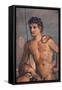 Italy, Naples, Naples Museum, from Pompeii, House of Meleager (VI 9), Io and Argo-Samuel Magal-Framed Stretched Canvas