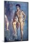 Italy, Naples, Naples Museum, from Pompeii, House of Meleager (VI 9), Io and Argo-Samuel Magal-Mounted Premium Photographic Print