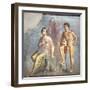 Italy, Naples, Naples Museum, from Pompeii, House of Meleager (VI 9), Io and Argo-Samuel Magal-Framed Photographic Print