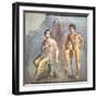 Italy, Naples, Naples Museum, from Pompeii, House of Meleager (VI 9), Io and Argo-Samuel Magal-Framed Photographic Print