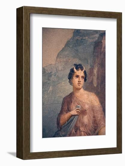 Italy, Naples, Naples Museum, from Pompeii, House of Meleager (VI 9), Io and Argo-Samuel Magal-Framed Photographic Print