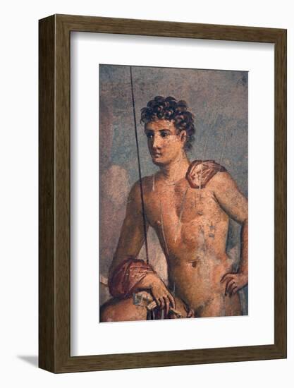 Italy, Naples, Naples Museum, from Pompeii, House of Meleager (VI 9), Io and Argo-Samuel Magal-Framed Photographic Print