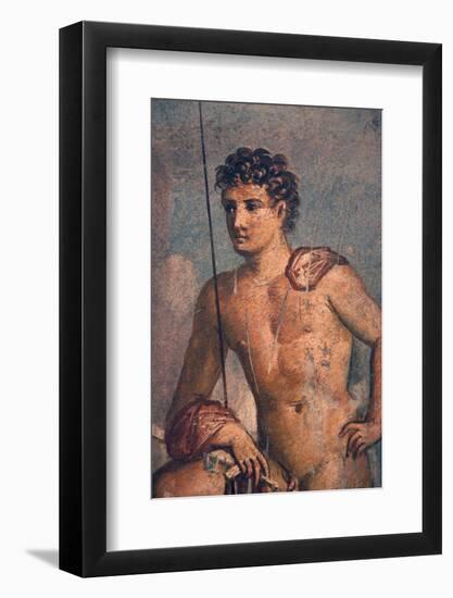 Italy, Naples, Naples Museum, from Pompeii, House of Meleager (VI 9), Io and Argo-Samuel Magal-Framed Photographic Print