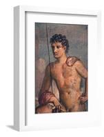 Italy, Naples, Naples Museum, from Pompeii, House of Meleager (VI 9), Io and Argo-Samuel Magal-Framed Photographic Print