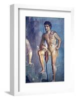 Italy, Naples, Naples Museum, from Pompeii, House of Meleager (VI 9), Io and Argo-Samuel Magal-Framed Photographic Print