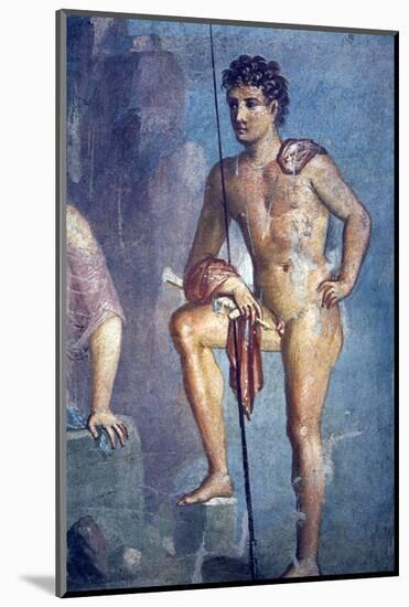 Italy, Naples, Naples Museum, from Pompeii, House of Meleager (VI 9), Io and Argo-Samuel Magal-Mounted Photographic Print