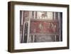 Italy, Naples, Naples Museum, from Pompeii, House of Meleager (VI 9), Stucco Policromo (Polychrome)-Samuel Magal-Framed Photographic Print