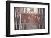 Italy, Naples, Naples Museum, from Pompeii, House of Meleager (VI 9), Stucco Policromo (Polychrome)-Samuel Magal-Framed Photographic Print