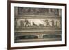 Italy, Naples, Naples Museum, from Pompeii, House of Meleager (VI 9), Stucco Policromo (Polychrome)-Samuel Magal-Framed Photographic Print