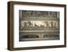 Italy, Naples, Naples Museum, from Pompeii, House of Meleager (VI 9), Stucco Policromo (Polychrome)-Samuel Magal-Framed Photographic Print